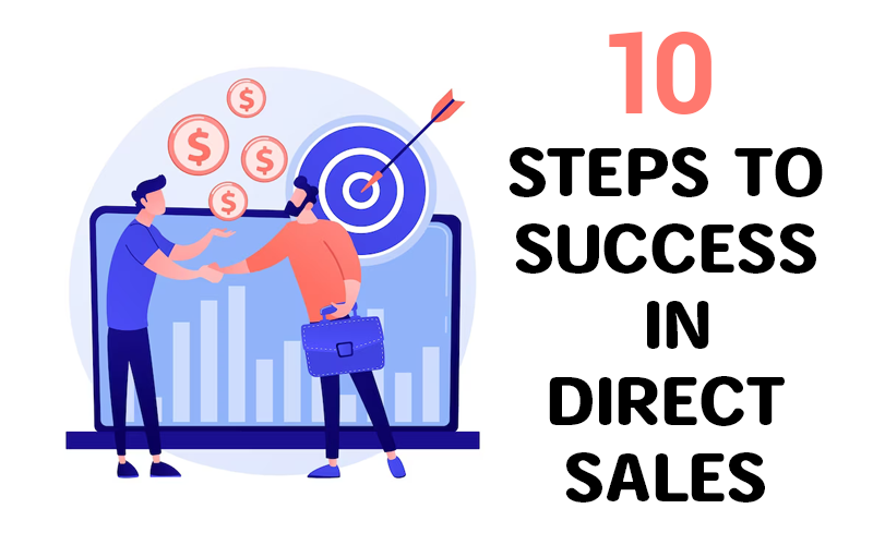 <strong>10 STEPS TO SUCCESS IN DIRECT SALES</strong>